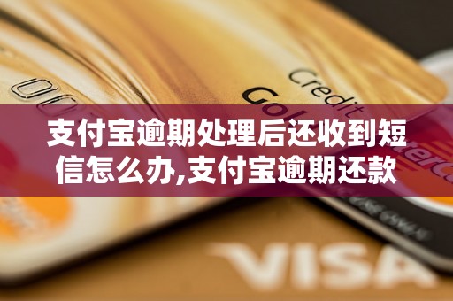 支付宝逾期处理后还收到短信怎么办,支付宝逾期还款后会发生什么