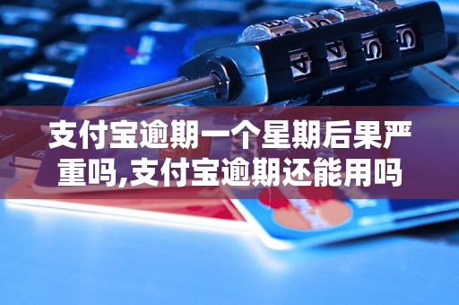 支付宝逾期一个星期后果严重吗,支付宝逾期还能用吗