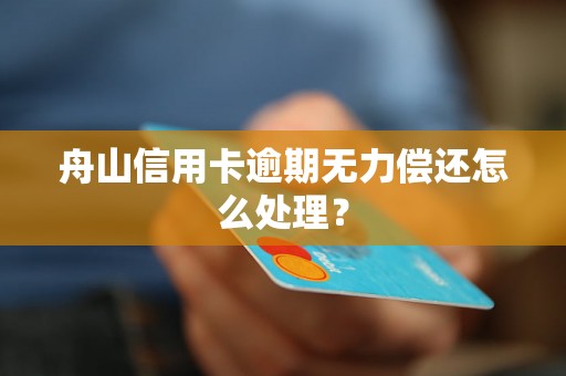 舟山信用卡逾期无力偿还怎么处理？