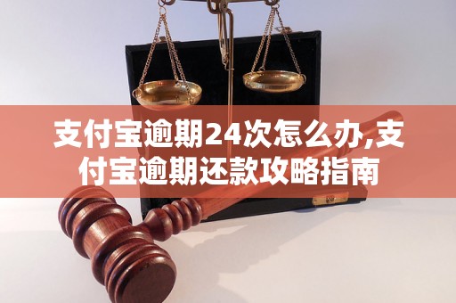 支付宝逾期24次怎么办,支付宝逾期还款攻略指南