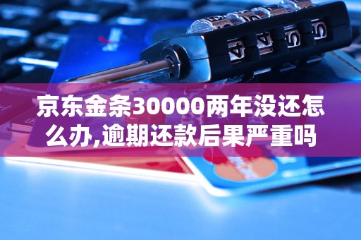 京东金条30000两年没还怎么办,逾期还款后果严重吗