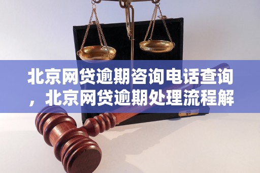 北京网贷逾期咨询电话查询，北京网贷逾期处理流程解析