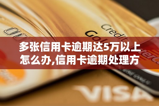 多张信用卡逾期达5万以上怎么办,信用卡逾期处理方法大揭秘