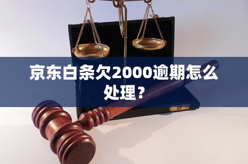 京东白条欠2000逾期怎么处理？