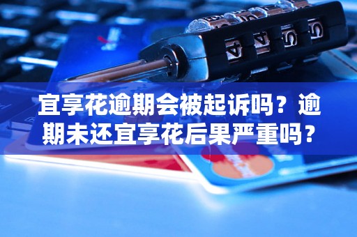 宜享花逾期会被起诉吗？逾期未还宜享花后果严重吗？