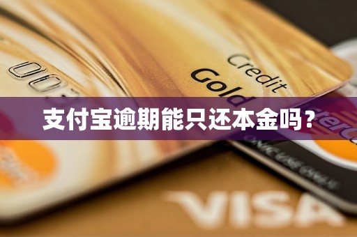 支付宝逾期能只还本金吗？