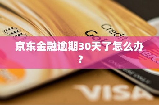 京东金融逾期30天了怎么办？