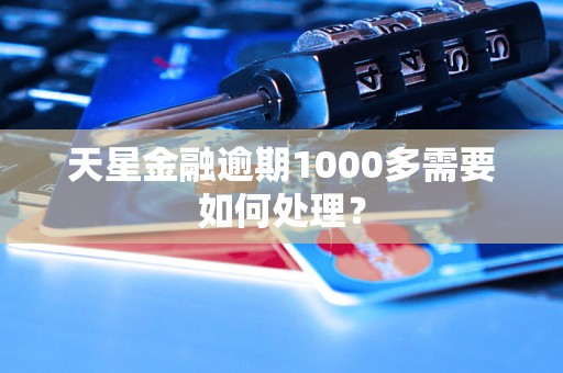 天星金融逾期1000多需要如何处理？