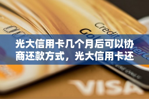 光大信用卡几个月后可以协商还款方式，光大信用卡还款方案推荐