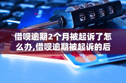 借呗逾期2个月被起诉了怎么办,借呗逾期被起诉的后果及解决方法