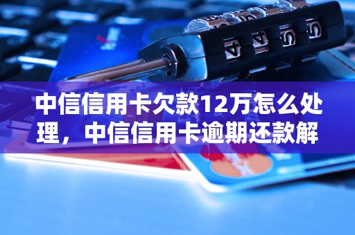 中信信用卡欠款12万怎么处理，中信信用卡逾期还款解决方案