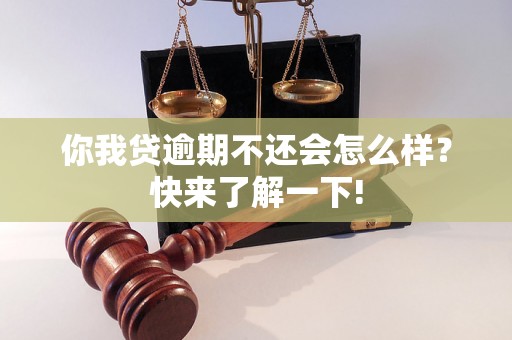 你我贷逾期不还会怎么样？快来了解一下!