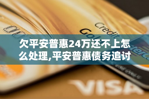 欠平安普惠24万还不上怎么处理,平安普惠债务追讨方式建议