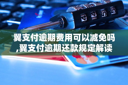 翼支付逾期费用可以减免吗,翼支付逾期还款规定解读