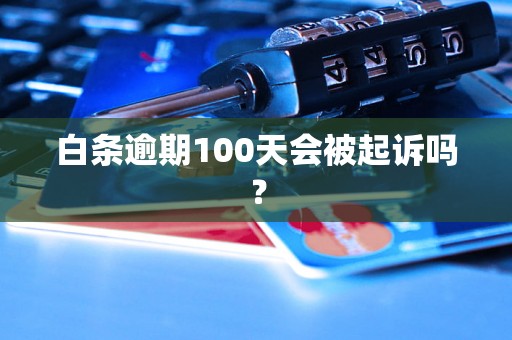 白条逾期100天会被起诉吗？