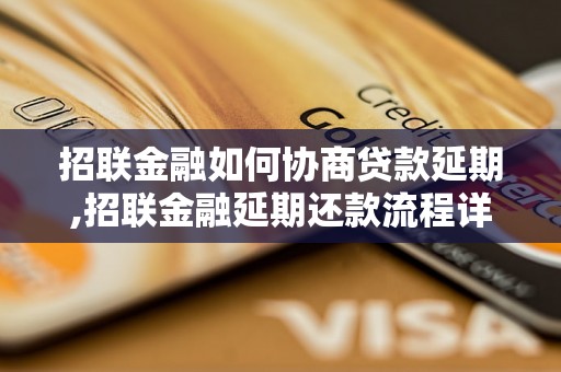 招联金融如何协商贷款延期,招联金融延期还款流程详解