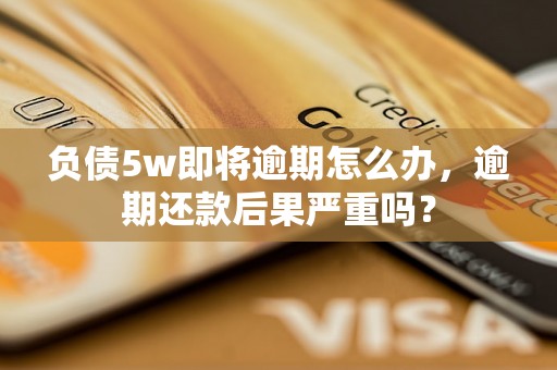 负债5w即将逾期怎么办，逾期还款后果严重吗？