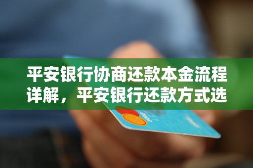 平安银行协商还款本金流程详解，平安银行还款方式选择指南