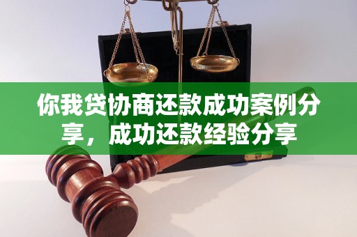 你我贷协商还款成功案例分享，成功还款经验分享