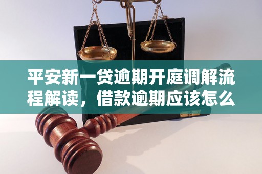 平安新一贷逾期开庭调解流程解读，借款逾期应该怎么处理