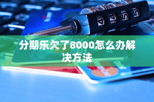 分期乐欠了8000怎么办解决方法