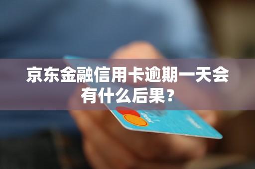 京东金融信用卡逾期一天会有什么后果？