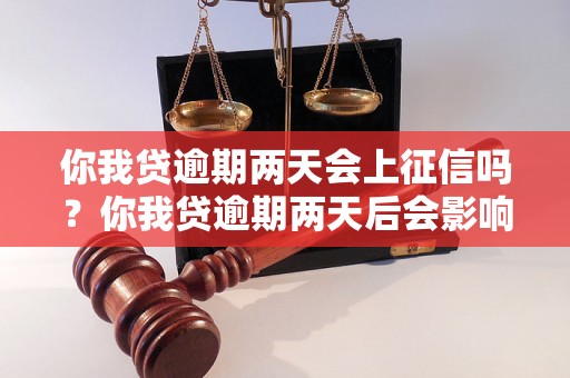 你我贷逾期两天会上征信吗？你我贷逾期两天后会影响信用记录吗？