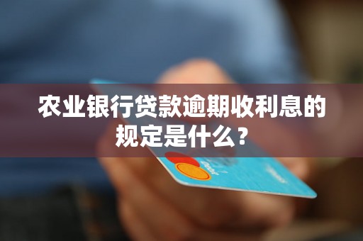 农业银行贷款逾期收利息的规定是什么？