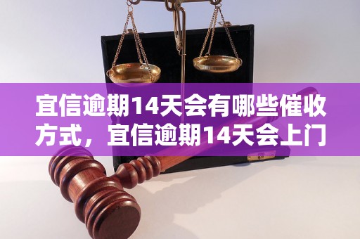 宜信逾期14天会有哪些催收方式，宜信逾期14天会上门吗