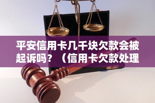 平安信用卡几千块欠款会被起诉吗？（信用卡欠款处理方式详解）