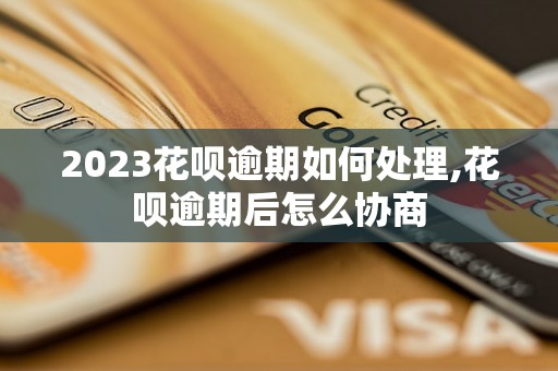 2023花呗逾期如何处理,花呗逾期后怎么协商