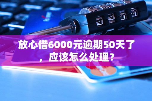 放心借6000元逾期50天了，应该怎么处理？