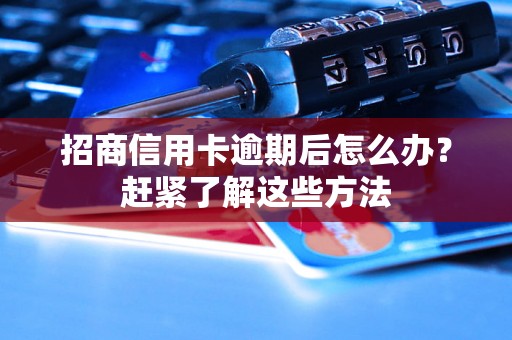 招商信用卡逾期后怎么办？赶紧了解这些方法