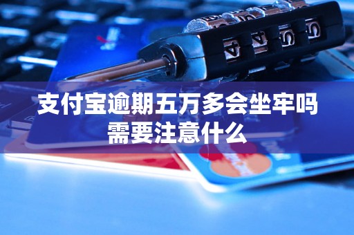 支付宝逾期五万多会坐牢吗需要注意什么