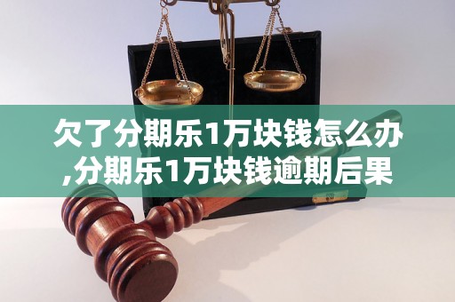 欠了分期乐1万块钱怎么办,分期乐1万块钱逾期后果