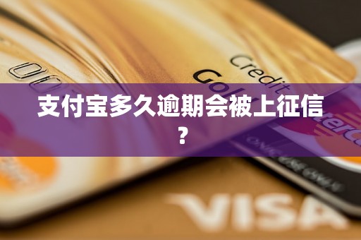 支付宝多久逾期会被上征信？