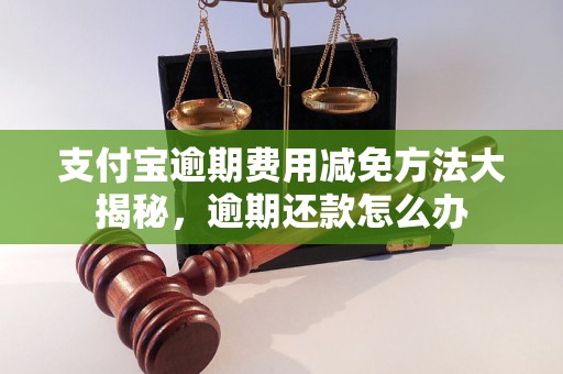 支付宝逾期费用减免方法大揭秘，逾期还款怎么办