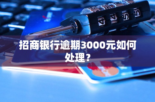 招商银行逾期3000元如何处理？