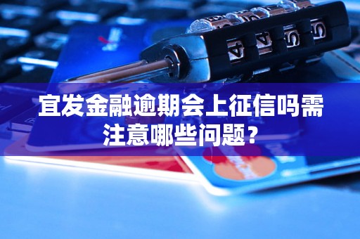 宜发金融逾期会上征信吗需注意哪些问题？