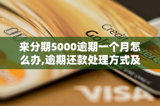 来分期5000逾期一个月怎么办,逾期还款处理方式及费用说明