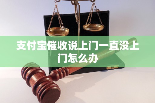 支付宝催收说上门一直没上门怎么办