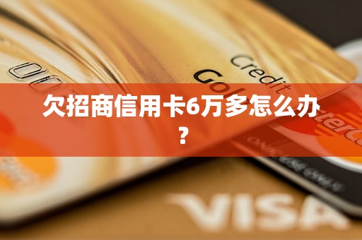 欠招商信用卡6万多怎么办？