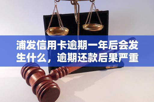 浦发信用卡逾期一年后会发生什么，逾期还款后果严重吗