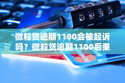 微粒贷逾期1100会被起诉吗？微粒贷逾期1100后果严重吗？