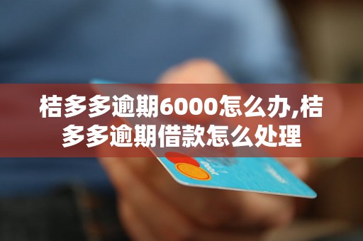 桔多多逾期6000怎么办,桔多多逾期借款怎么处理