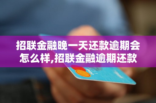 招联金融晚一天还款逾期会怎么样,招联金融逾期还款后果及处理方法