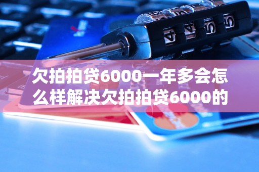 欠拍拍贷6000一年多会怎么样解决欠拍拍贷6000的方法,欠款6000多一年后会有什么后果