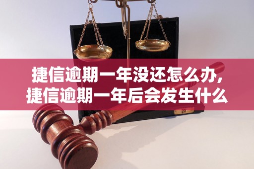 捷信逾期一年没还怎么办,捷信逾期一年后会发生什么