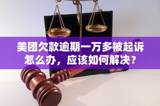 美团欠款逾期一万多被起诉怎么办，应该如何解决？