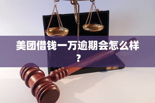 美团借钱一万逾期会怎么样？